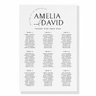 Moderne 9 Tables Bienvenue Tableau des sièges