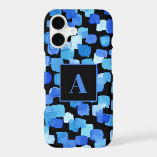 Moderne abstrait bleu