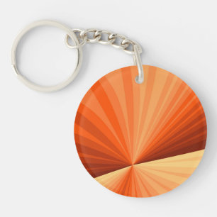 Moderne Abstrait Orange Rouge Vanille Graphique Fr