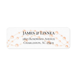 Moderne Blush ivoire Romantique Pearl Neutre Maria
