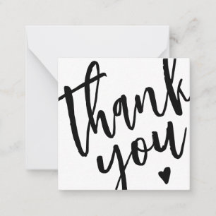 Moderne Calligraphie Petite entreprise Carte de re