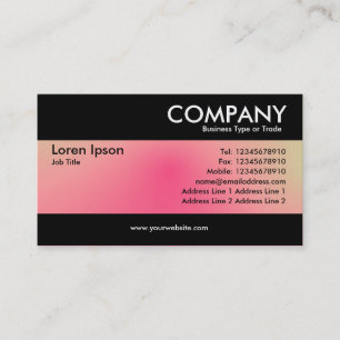Moderne - Carte de visite de dégradé doux