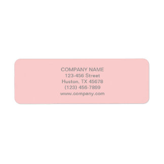 Moderne Chic minimaliste Cosmetologue rose vif