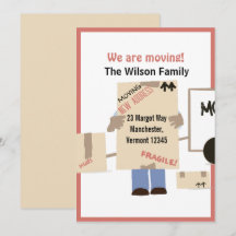 Moderne Cute Nous Avons Faire-part