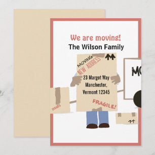 Moderne Cute Nous Avons Faire-part