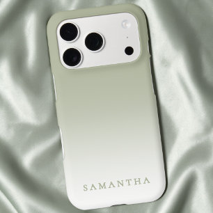 Moderne dégradé vert minimal tendance personnalisé