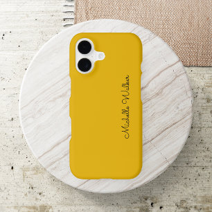 Moderne Élégant Jaune & Noir Préparatoire Mignon F