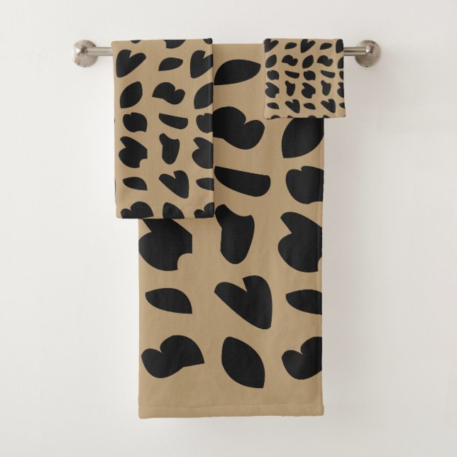Moderne Elégant Motif Leopard tendance (En situation)