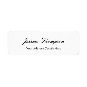 Moderne élégant Plain Simple Professionnel