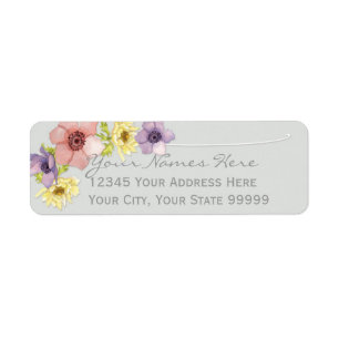 Moderne Floral Rustique Lettré Typographie Printem