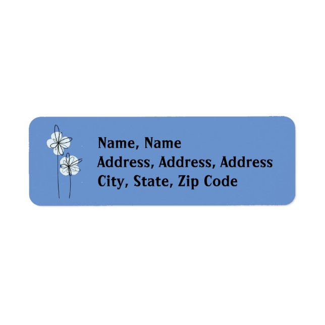 Moderne Floral Wreath Salutations Postage (Devant)