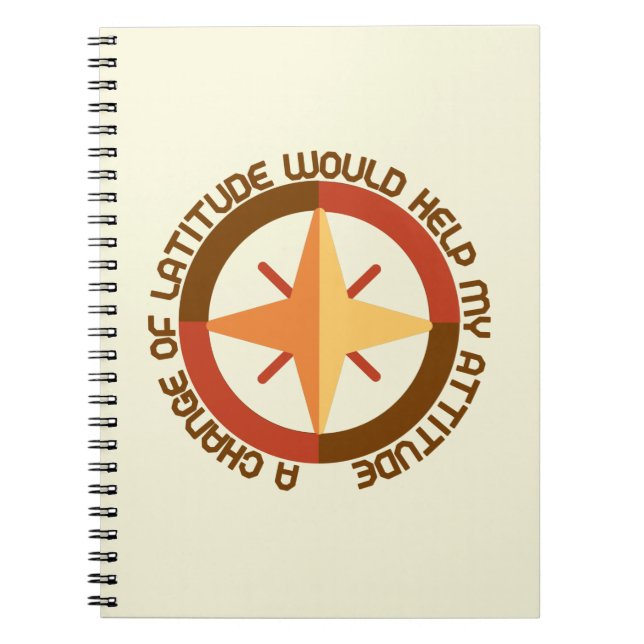 Moderne Funny Travel Journal Carnet Backpacker (Devant)