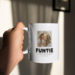 Moderne Funtie Tante Photo Café Mug