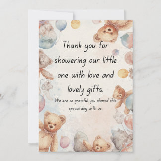 Moderne Invitation de Baby Shower Minimaliste
