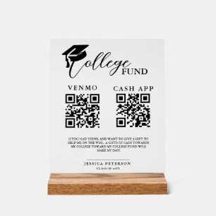 Moderne Lycée Graduation Fonds Colleg code QR