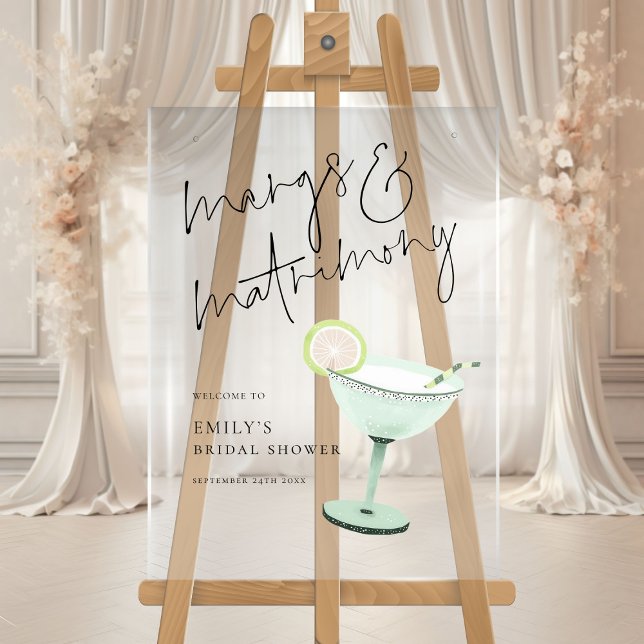 Moderne Marges Mariage Cocktail Fête des mariées (Créateur téléchargé)