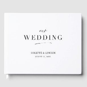 Moderne Mariage Livre d'or Activité C300