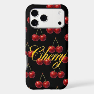 Moderne motif cerise foncée - iPhone 17 Pro esthét