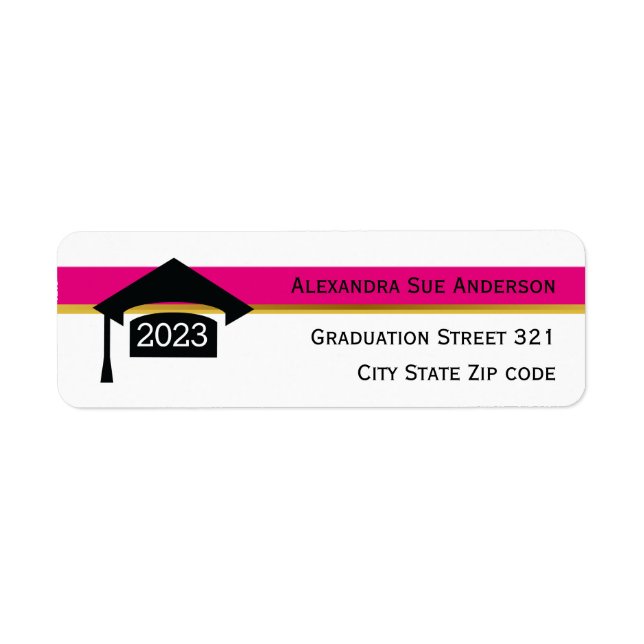 Moderne obtention rose chaud 2021 casquette noir,  (Devant)