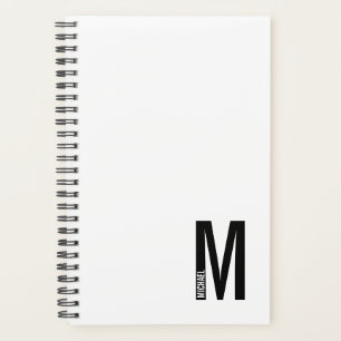Moderne Personnalisé Gras Monogramme et planifica
