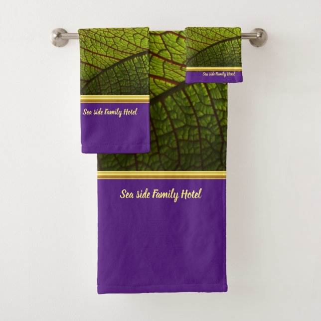 Moderne romantique avec feuille de feuille d'or (En situation)