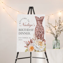 Moderne Rose Poussiéreuse Fabuleuse 40e Anniversai
