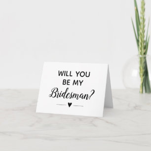 Moderne Serez-Vous Ma Carte De Proposition De Brid