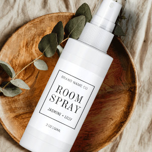 Moderne Simple Black White Room Spray Bottle