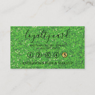 Moderne Simple élégante typographie Carte de fidél