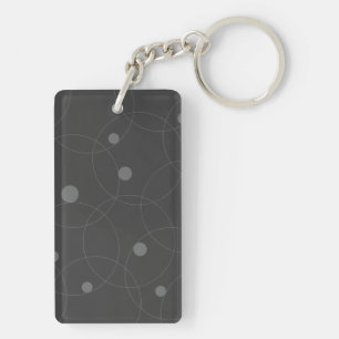 Moderne, simple, ludique, amusant motif de cercles