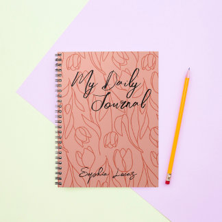 Moderne tendance personnalisée Mon Journal quotidi