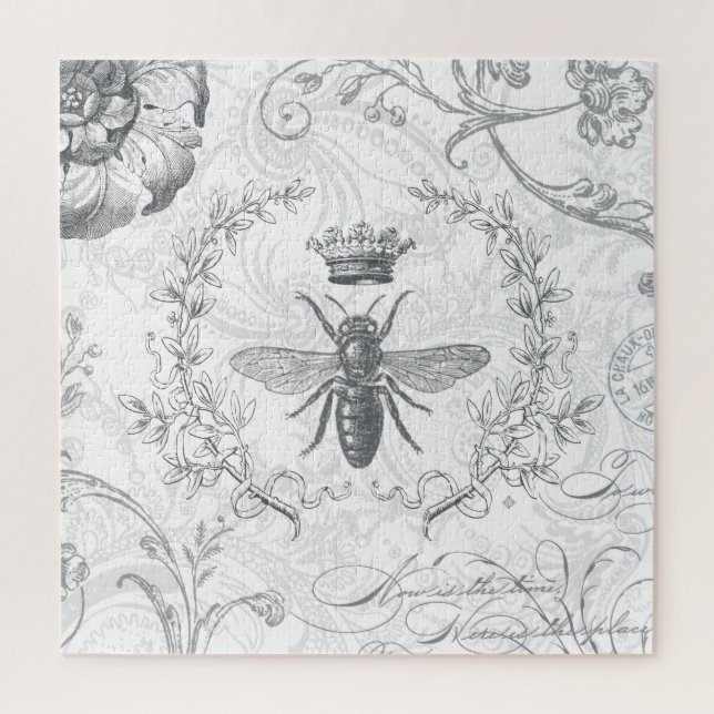 MODERNE VINTAGE REINE BEE PUZZLE (Vertical)