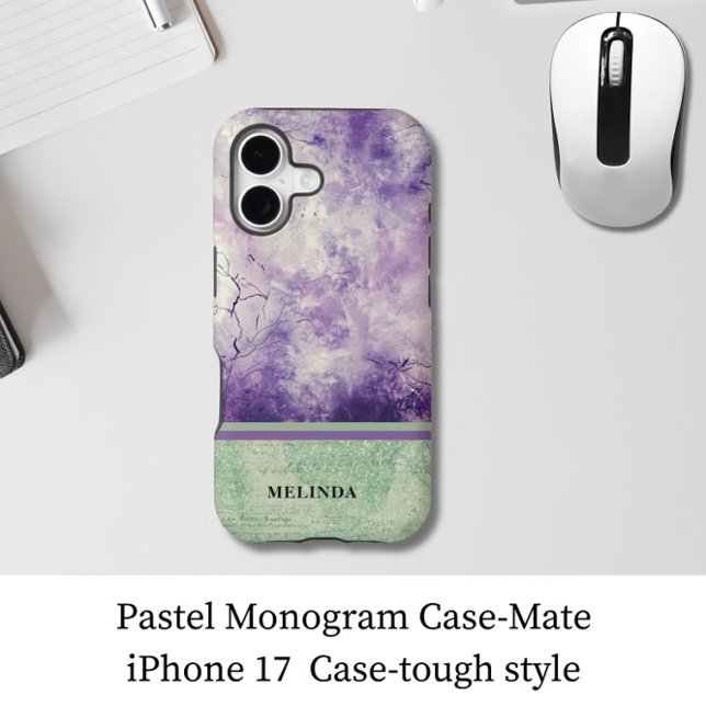 Moderne Violet Vert Mystique (Créateur téléchargé)