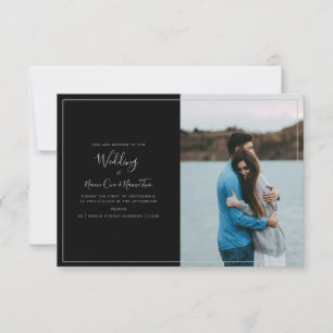 Moderne votre propre photo, carte faire-part de ma