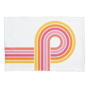 ModernGirly Colours Bold Stripes Pattern Pillowcase