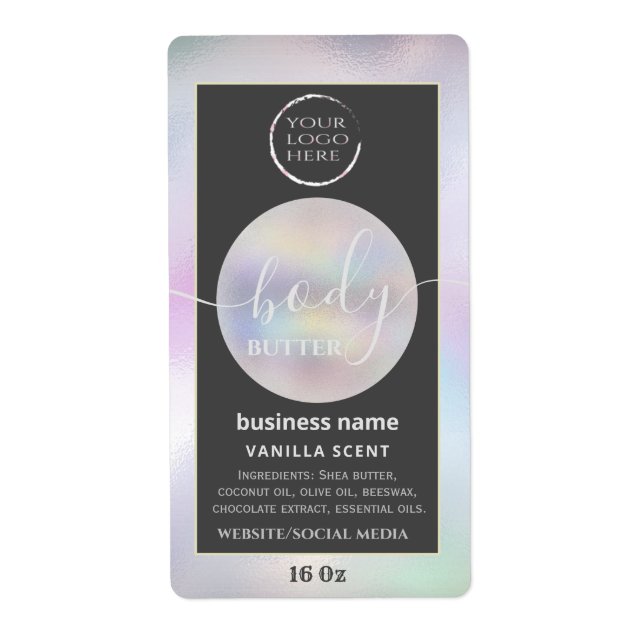 Modernisez votre logo cadran holographique corps b (Devant)