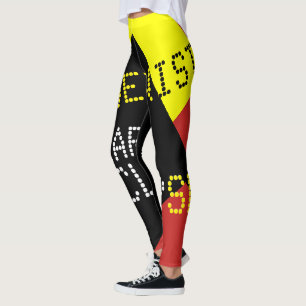 Modernist Solar Eclipse Funny customizable Leggings