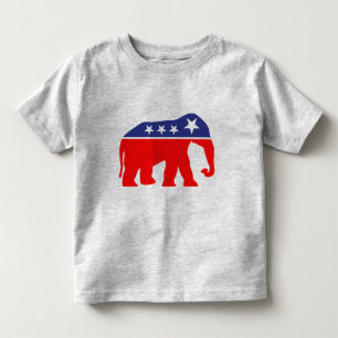 Modernized GOP Elephant Toddler T-shirt