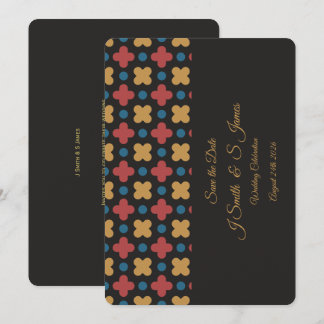 Modernized Retro Design for Save the Date