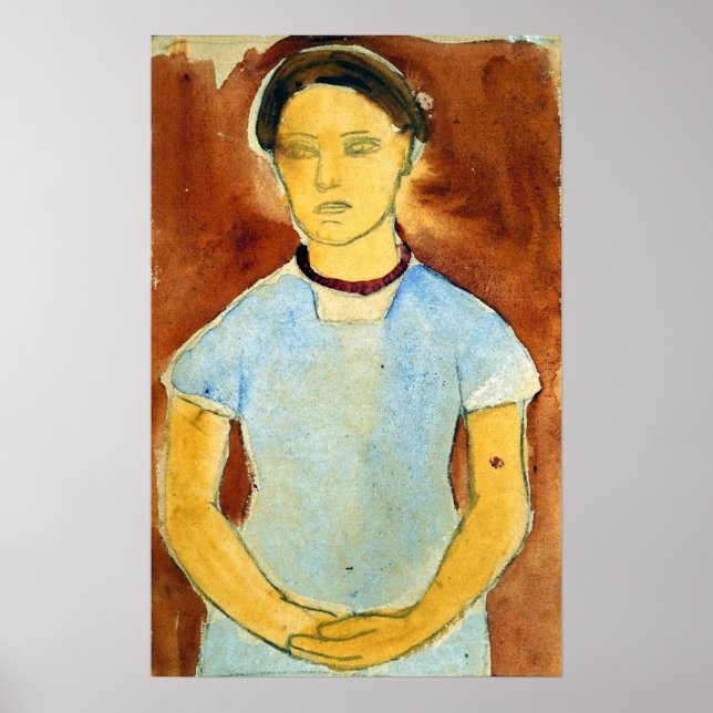 Modersohn-Becker - Study For Lee Hoetger Poster (Front)