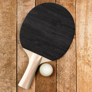 Modest Dark Wood Ping Pong Paddle