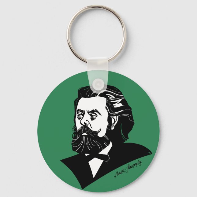 Modest Mussorgsky Keychain (Front)