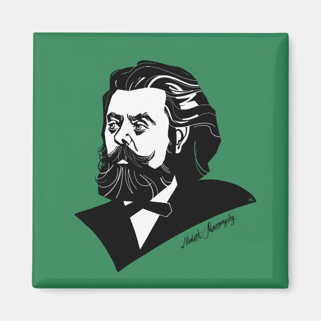 Modest Mussorgsky Magnet (Front)