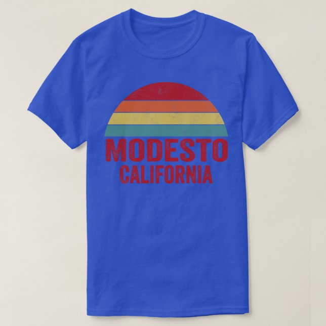 Modesto California CA T-Shirt (Design Front)
