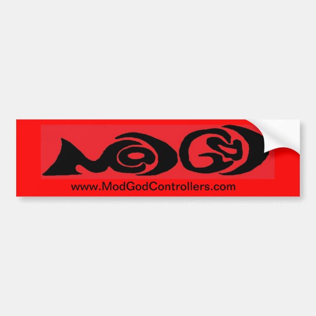 ModGodControllers Bumper Sticker (Front)
