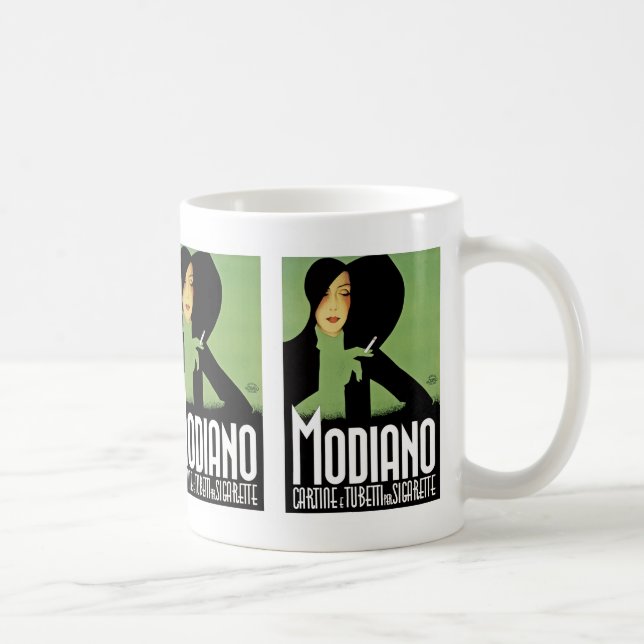 Modiano Cigarette Ad Coffee Mug (Right)