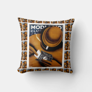 Modiano Cigarette Papers Throw Pillow