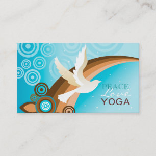 Modification - carte de visite de coutume de yoga