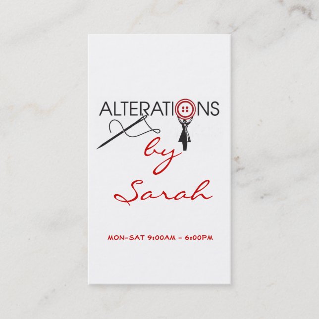 Modification, Mode, Carte de visite (Devant)