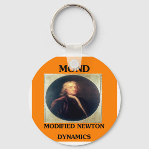 modifie newtonian dynamics physics design keychain